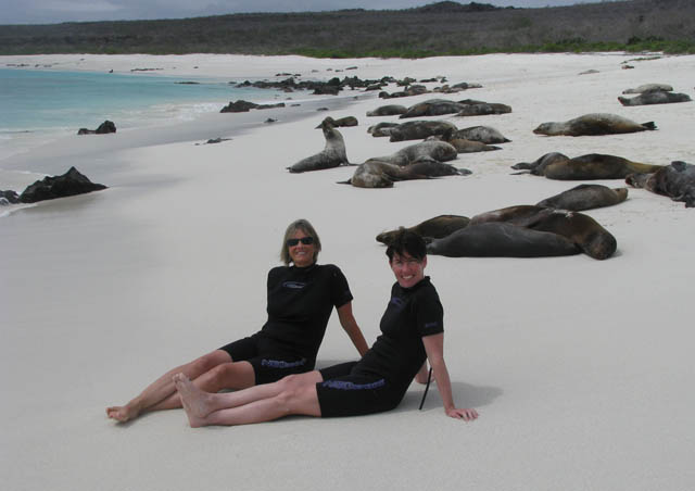 Lounging with the sea lions – Galapagos Islands